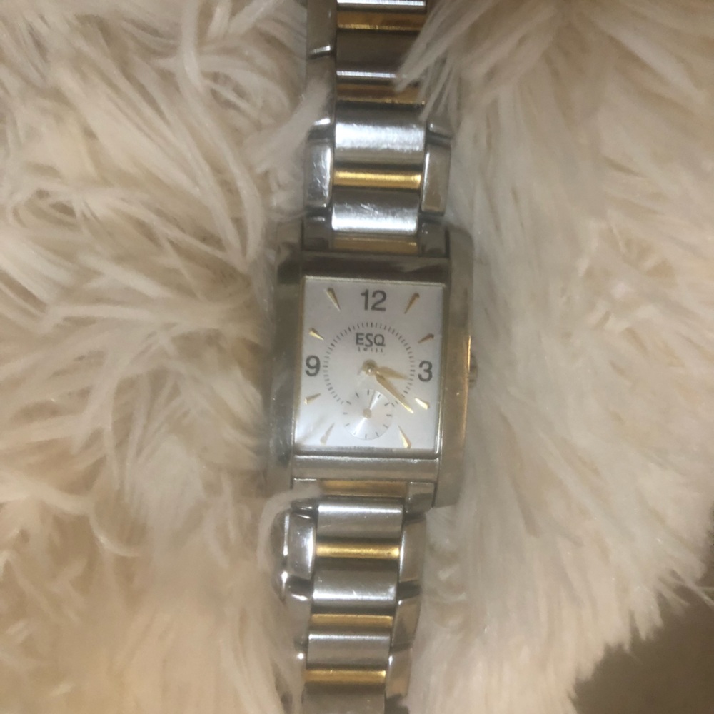 ESQ BY MOVADO E5079 SWISS QUARTZ MOVEMENT TIMEPIECE Excellent condition.